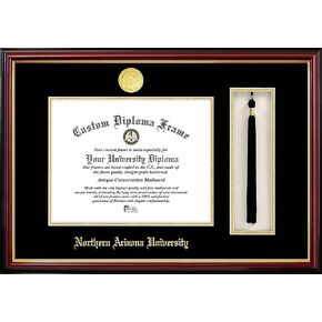 Campus Images NCAA Northern Arizona Lumberjacks Tassel Box and Diploma Frame