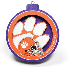 YouTheFan NCAA 3D Logo Series Ornament