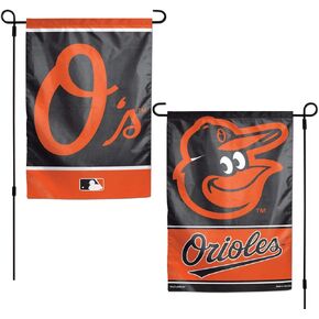 Wincraft MLB Baltimore Orioles Garden Style, Team Colors, 12" x 18"