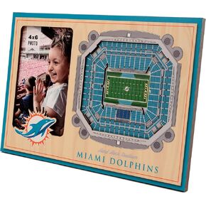 YouTheFan NFL Chicago Bears 3D StadiumViews Picture Frame