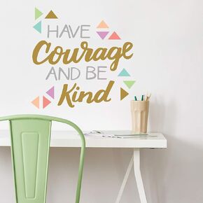 Paper Riot Co. Inspirational Wall Stickers "Adventure Awaits" Positive Motivational Removable Adhesive Decals for Classroom Kids Room Nursery Bedroom Home Decor