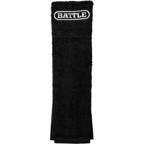 Battle Sports Football Towel- Quick-Drying Quarterback Towel, 100% Cotton and Machine Washable, Hook and Loop Closure System Attaches to All Belts