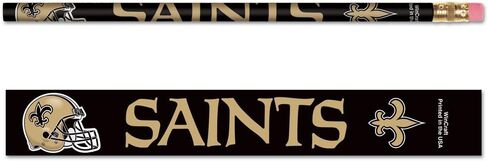 WinCraft NFL New Orleans Saints 15550041 Pencil (6 Pack) in Saudi Arabia