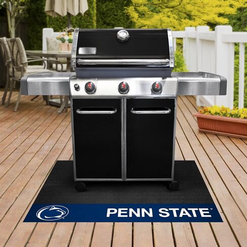 FANMATS 12110 Penn State Nittany Lions Vinyl Grill Mat - 26in. x 42in. - Deck Patio Protective Mat | Oil, flame, and UV resistant in Saudi Arabia