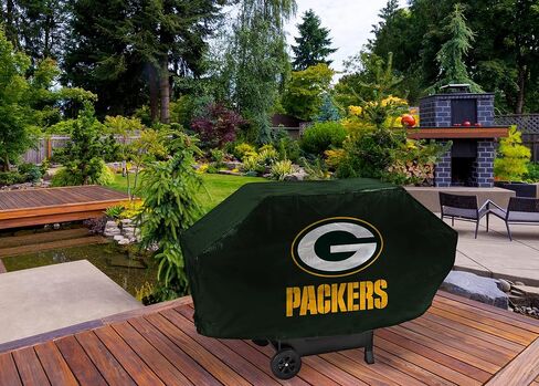 Rico Industries NFL Vinyl Padded Deluxe Grill Cover, 68 x 21 x 35-inches in Saudi Arabia