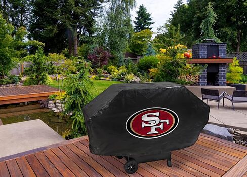 غطاء الشواية الفاخر المبطن بالفينيل من Rico Industries NFL، مقاس 68 × 21 × 35 بوصة in Kuwait