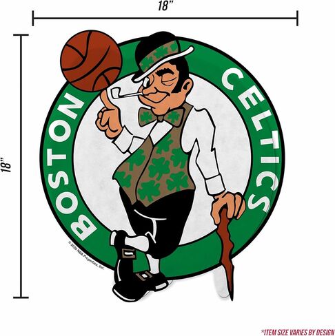 راية على شكل راية من Rico Industries NBA - ديكور للمنزل وغرفة المعيشة - لباد ناعم EZ للتعليق in Saudi Arabia