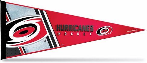 راية ديكور حائط من اللباد مقاس 30.48 سم × 76.2 سم من Rico Industries NHL Hockey - رائعة للمنزل/غرفة النوم/ديكور كهف الرجل in Kuwait