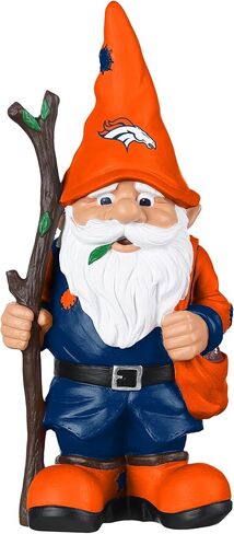 FOCO NFL للجنسين للبالغين شعار فريق NFL يحمل عصا حديقة تمثال جنوم في الهواء الطلق in Kuwait