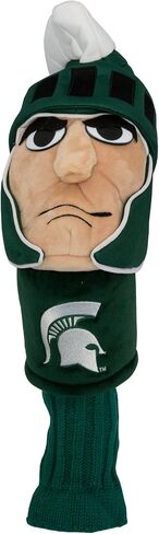 غطاء رأس Team Golf NCAA Mascot Golf Club، يناسب معظم السائقين ذوي الحجم الكبير، جورب طويل للغاية لحماية العمود، منتج مرخص رسميًا in Kuwait