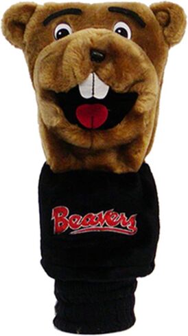 غطاء رأس Team Golf NCAA Mascot Golf Club، يناسب معظم السائقين ذوي الحجم الكبير، جورب طويل للغاية لحماية العمود، منتج مرخص رسميًا in Kuwait