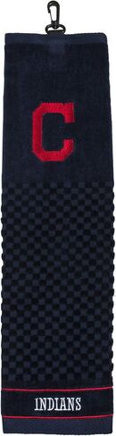 Team Golf MLB Embroidered Golf Towel, Checkered Scrubber Design, Embroidered Logo in Kuwait