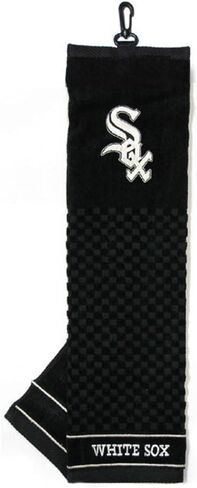Team Golf MLB Embroidered Golf Towel, Checkered Scrubber Design, Embroidered Logo in Kuwait