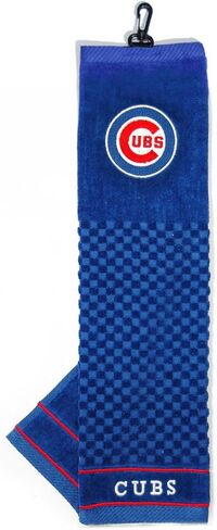 Team Golf MLB Embroidered Golf Towel, Checkered Scrubber Design, Embroidered Logo in Kuwait