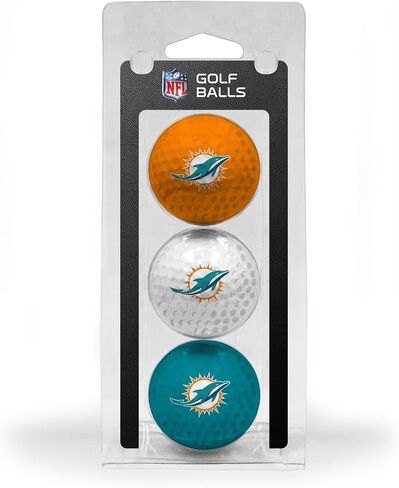Team Golf NFL Regulation Size Golf Balls, 3 Pack, Full Color Durable Team Imprint in Saudi Arabia
