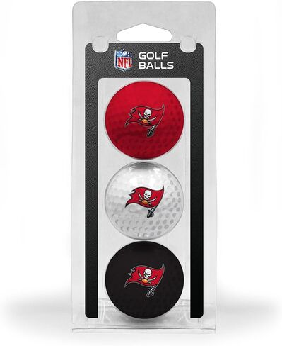 Team Golf NFL Regulation Size Golf Balls, 3 Pack, Full Color Durable Team Imprint in Saudi Arabia