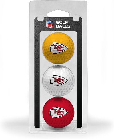 Team Golf NFL Regulation Size Golf Balls, 3 Pack, Full Color Durable Team Imprint in Saudi Arabia