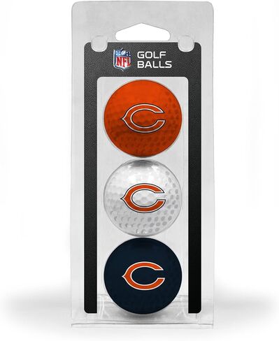 Team Golf NFL Regulation Size Golf Balls, 3 Pack, Full Color Durable Team Imprint in Saudi Arabia