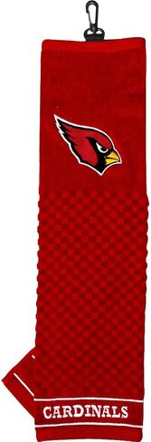 منشفة جولف مطرزة من Team Golf NFL، تصميم متقلب، شعار مطرز in Kuwait