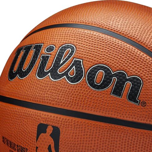 WILSON NBA Authentic Series Basketball - Outdoor, Size 6 - 28.5",Brown in Saudi Arabia