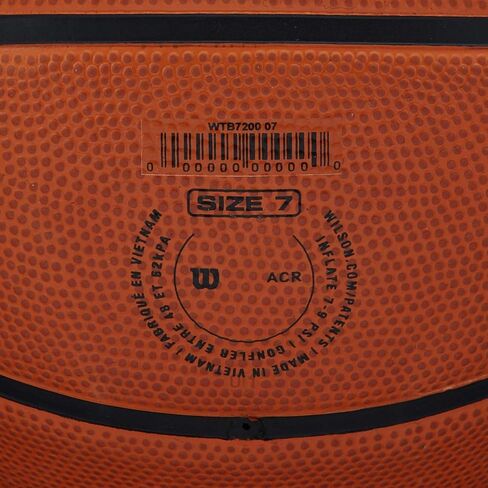 WILSON NBA Authentic Series Basketball - Outdoor, Size 6 - 28.5",Brown in Saudi Arabia