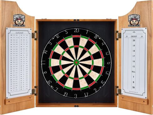 NCAA Ohio State University Wood Dart Cabinet Set in Saudi Arabia