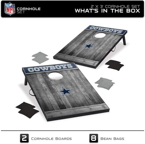 مجموعة Wild Sports 2'x3' MDF Wood NFL Cornhole in Saudi Arabia