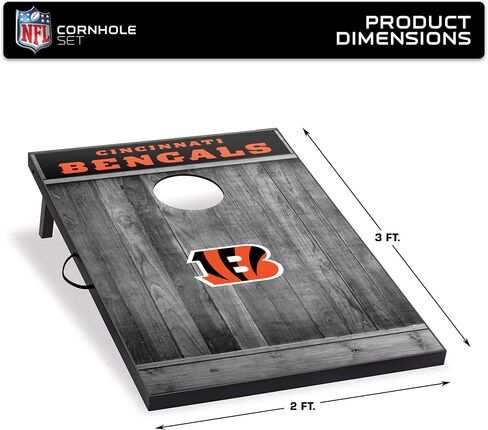 مجموعة Wild Sports 2'x3' MDF Wood NFL Cornhole in Saudi Arabia