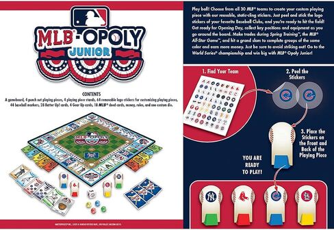 روائع MLB Opoly Jr in Kuwait