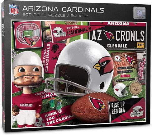 YouTheFan NFL Retro Series Puzzle - 500 Pieces in Kuwait