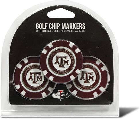 Team Golf NCAA Poker Chip Size with Pop Out Smaller Double-Sided Enamel Markers in Saudi Arabia