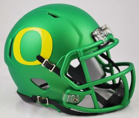خوذة Riddell NCAA Oregon Ducks ذات السرعة الصغيرة، مقاس واحد، ألوان الفريق in Saudi Arabia