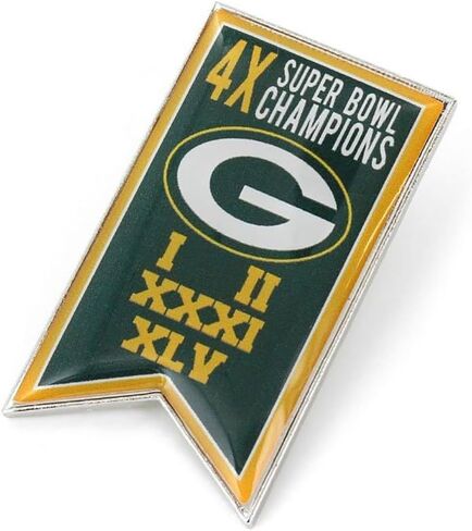 aminco NFL unisex-adult NFL Championship Banner Pin in Saudi Arabia