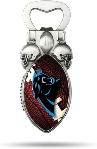 فتاحة زجاجات مغناطيسية لكرة القدم من ريكو إندستريز NFL، من الفولاذ المقاوم للصدأ، مغناطيس قوي للعرض على الثلاجة in Kuwait