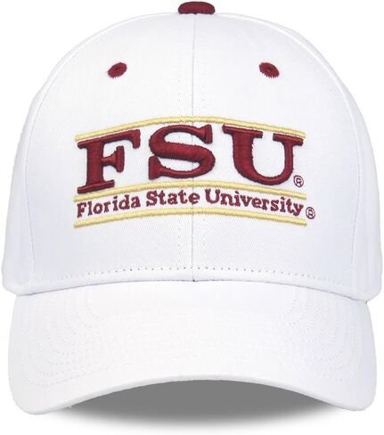 NCAA Florida State Seminoles للجنسين NCAA The Game Bar Design Hat FSU، أبيض، قابل للتعديل in Kuwait