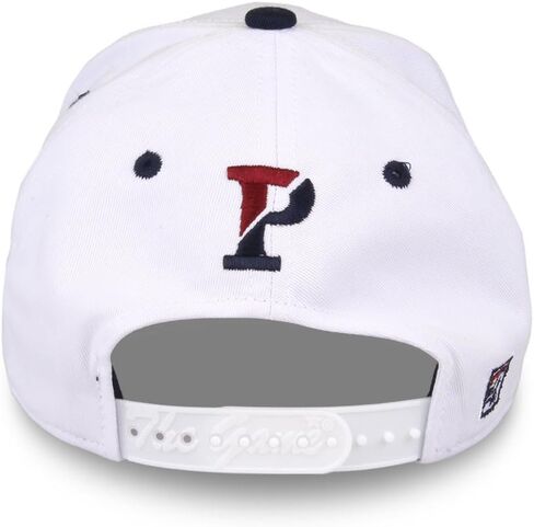 NCAA Pennsylvania Quakers Unisex NCAA The Game bar Design Hat, White, Adjustable in Saudi Arabia