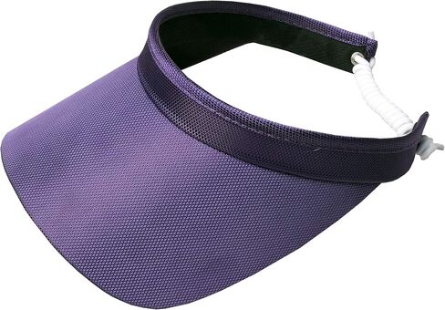 Glove It Classic Solid Coil Visor -Ladies Visor Hat, Sun Visor for Women, Golf Visor with Coil, Visor for Running, Tennis in Kuwait