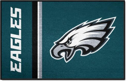 FANMATS 8246 Philadelphia Eagles Starter Mat Accent Rug - 19in. x 30in. | Sports Fan Home Decor Rug and Tailgating Mat Uniform Design in Saudi Arabia