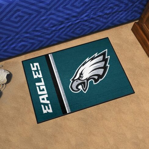 FANMATS 8246 Philadelphia Eagles Starter Mat Accent Rug - 19in. x 30in. | Sports Fan Home Decor Rug and Tailgating Mat Uniform Design in Saudi Arabia