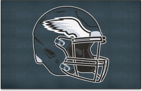 FANMATS 8246 Philadelphia Eagles Starter Mat Accent Rug - 19in. x 30in. | Sports Fan Home Decor Rug and Tailgating Mat Uniform Design in Saudi Arabia