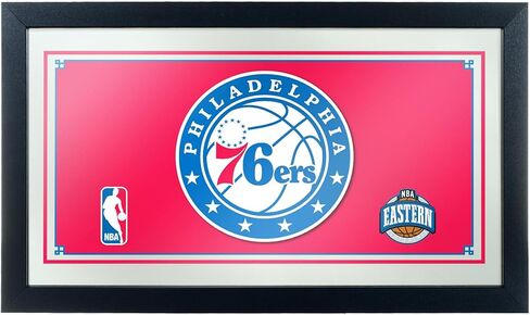 NBA Philadelphia 76ers Framed Logo Mirror in Saudi Arabia