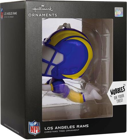 زينة عيد الميلاد من Hallmark NFL Los Angeles Rams Bouncing Buddy in Saudi Arabia
