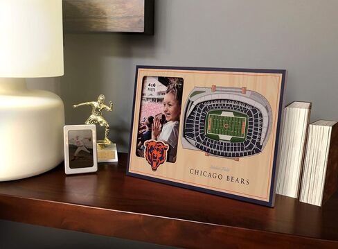 إطار صورة YouTheFan NFL Chicago Bears 3D StadiumViews in Kuwait