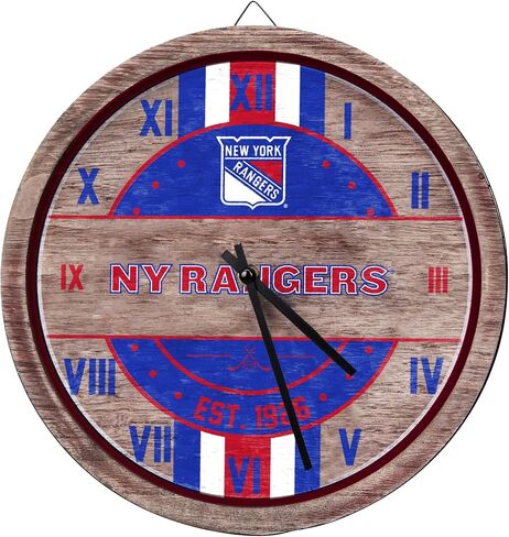 FOCO NHL Wooden Barrel Wall Clock in Saudi Arabia
