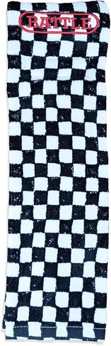 Battle Sports Football Towel- Quick-Drying Quarterback Towel, 100% Cotton and Machine Washable, Hook and Loop Closure System Attaches to All Belts in Saudi Arabia