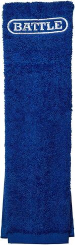 Battle Sports Football Towel- Quick-Drying Quarterback Towel, 100% Cotton and Machine Washable, Hook and Loop Closure System Attaches to All Belts in Saudi Arabia