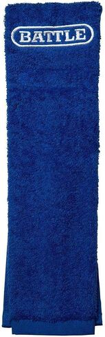 Battle Sports Football Towel- Quick-Drying Quarterback Towel, 100% Cotton and Machine Washable, Hook and Loop Closure System Attaches to All Belts in Saudi Arabia