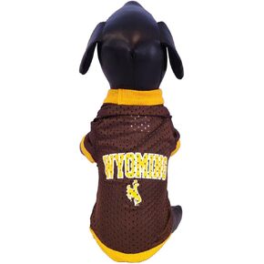 NCAA Wyoming Cowboys Athletic Mesh Dog Jersey
