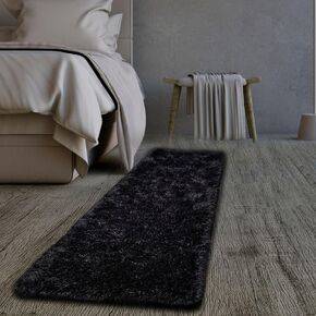 Shaggy Runner Rug – Soft and Cozy Carpet, Perfect for Hallways and High-Traffic Areas, Modern Design, Easy to Clean, Adds Style and Comfort to Any Home or Office Space 5.21 x 2.58 Feet
