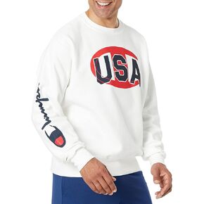 Champion Men's Exclusive Reverse Weave Crew, Amazon Usa Exclusive